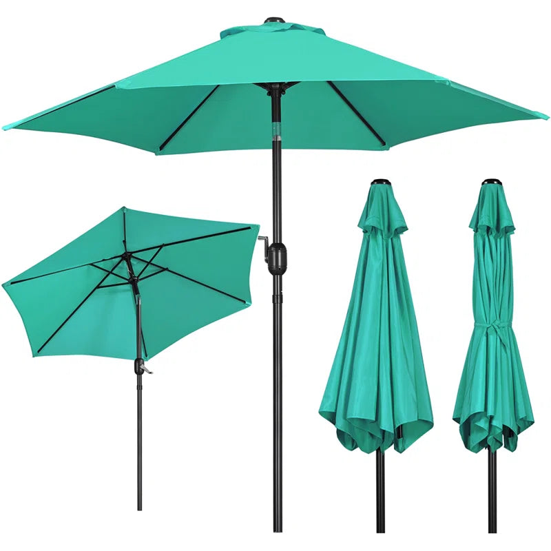 Allport 7.5' Market Patio Umbrella with Tilt and Crank