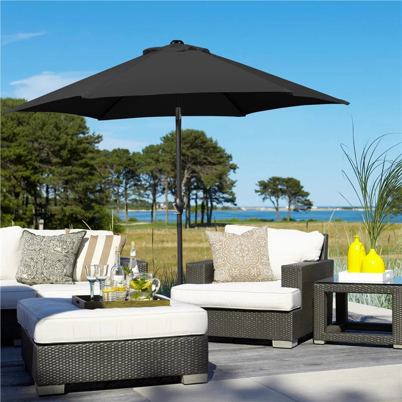 Allport 7.5' Market Patio Umbrella with Tilt and Crank