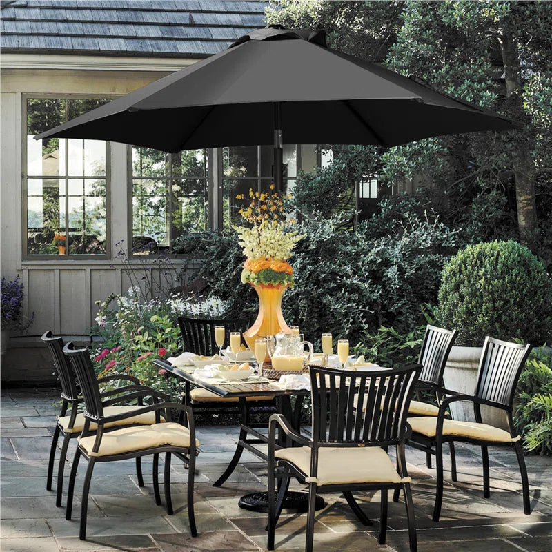 Allport 7.5' Market Patio Umbrella with Tilt and Crank