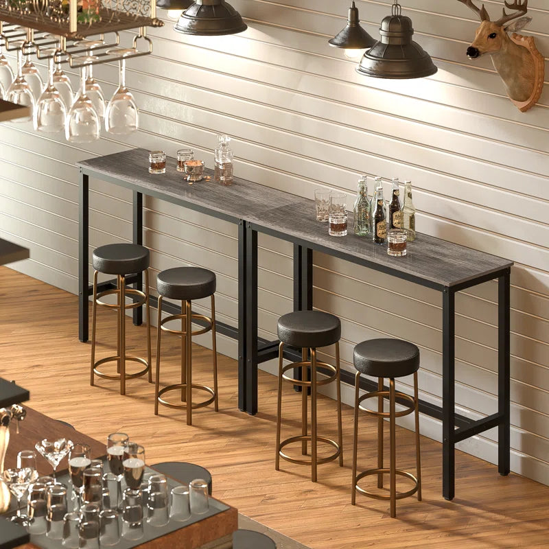 Amner Metal Base Dining Table