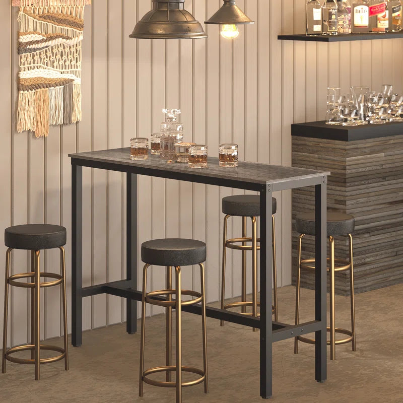 Amner Metal Base Dining Table