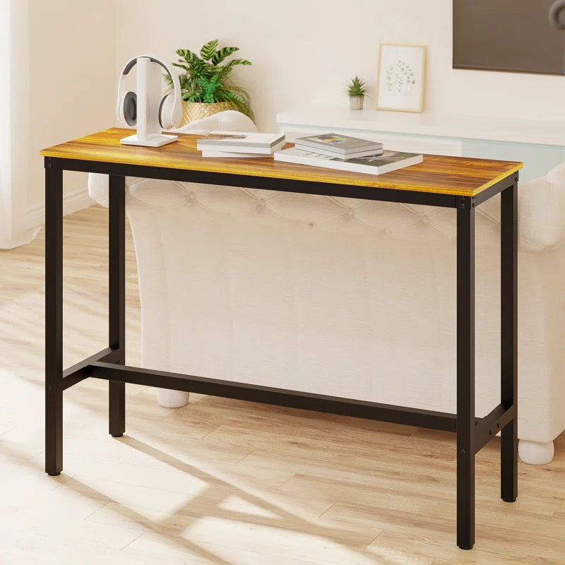 Amner Metal Base Dining Table