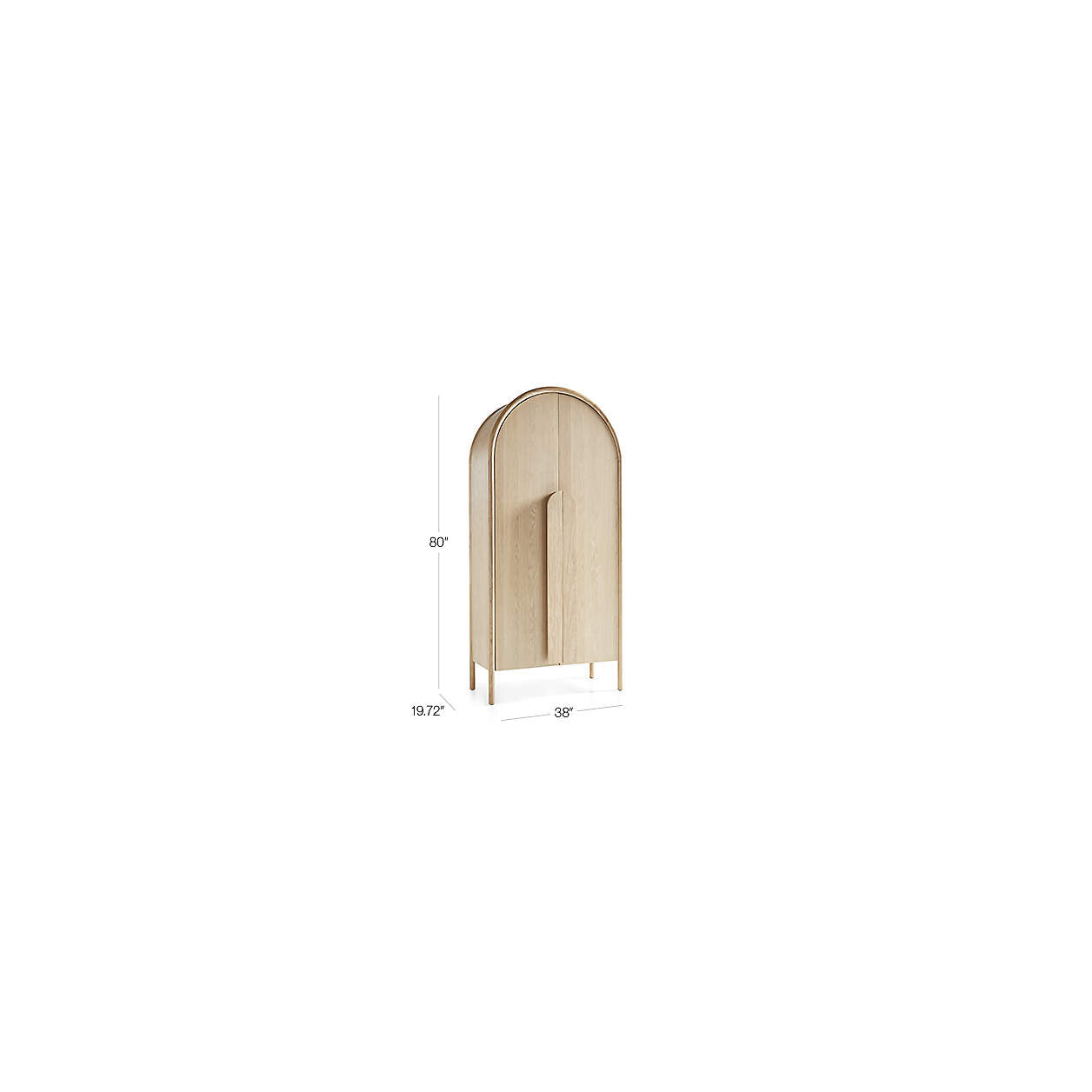 Annie 38" Storage Bookcase & Storage Cabinet by Leanne Ford