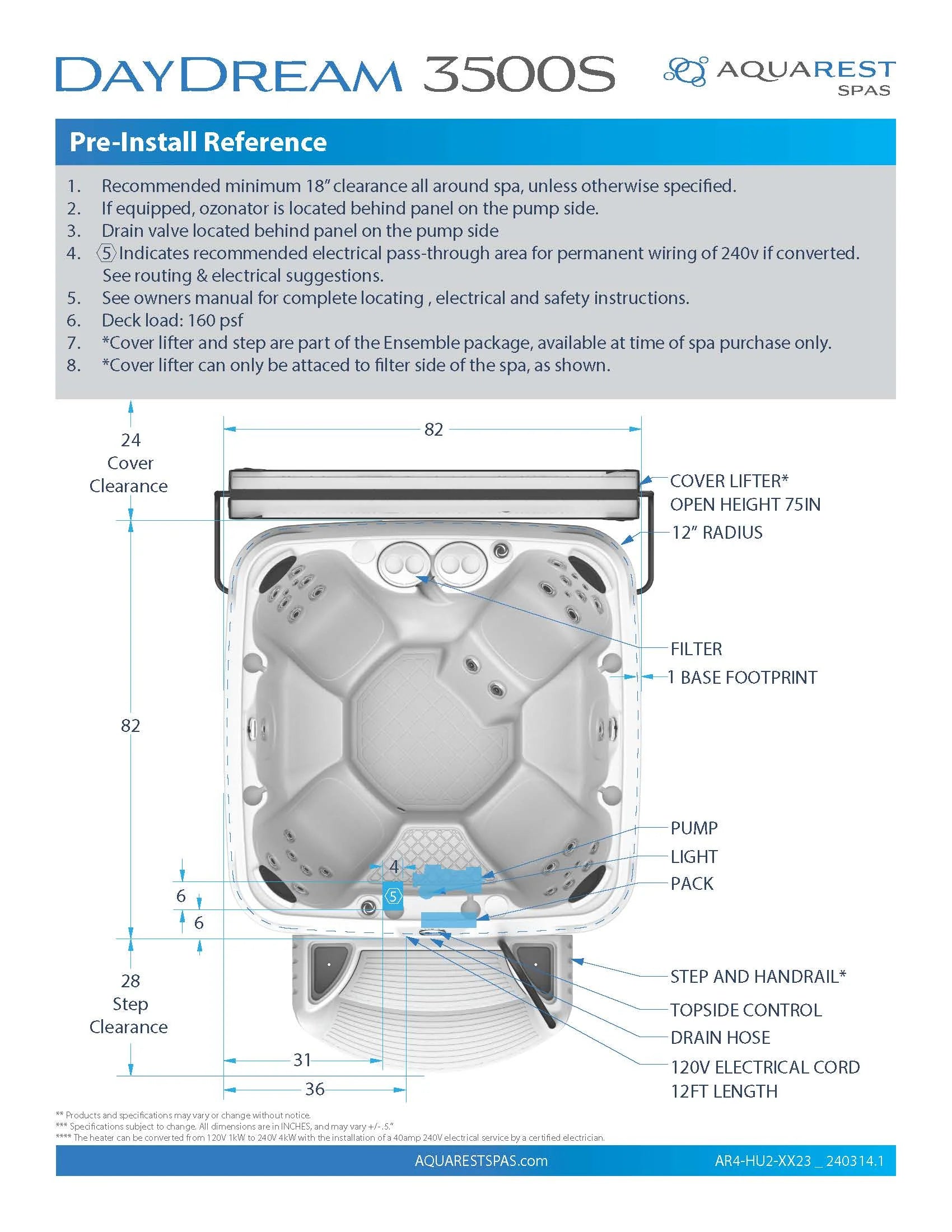 DayDream 3500S (7-person)