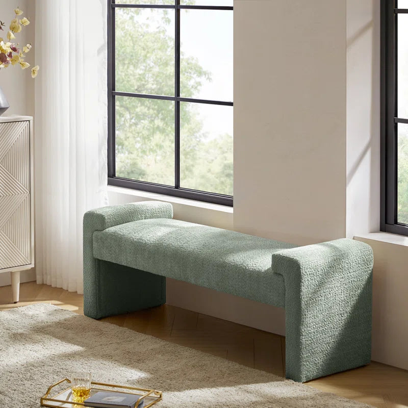 Arlesia 58.5'' W Modern Upholstered Accent Bench