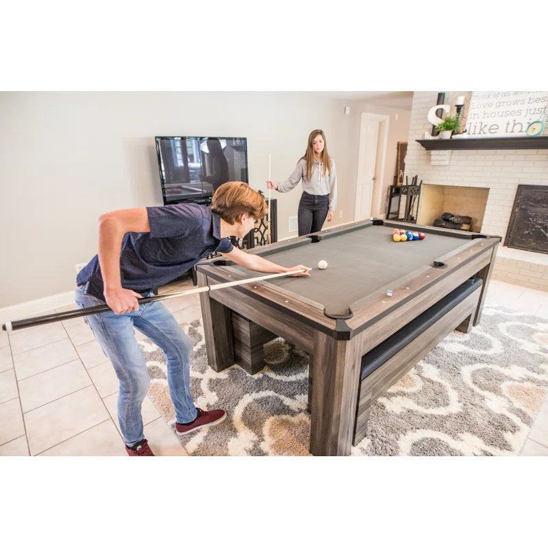 Hampton 3-in-1 Combination Table Includes Billiards, Table Tennis & Dining Table