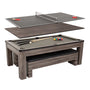 Hampton 3-in-1 Combination Table Includes Billiards, Table Tennis & Dining Table