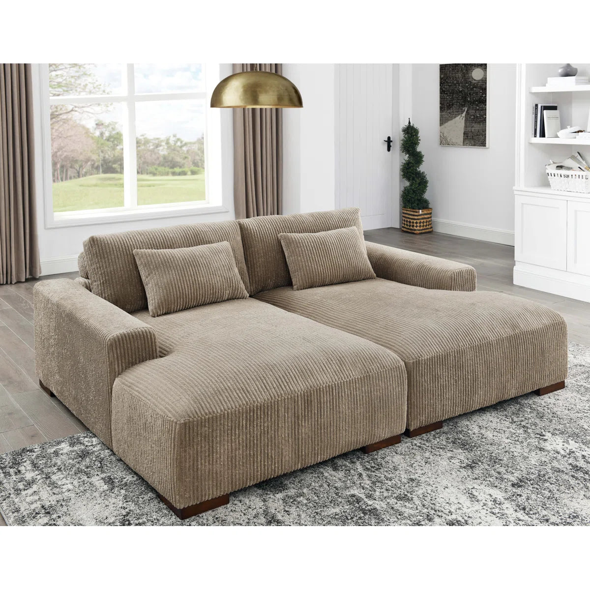 Axiel 88'' Upholstered Sleeper Sofa