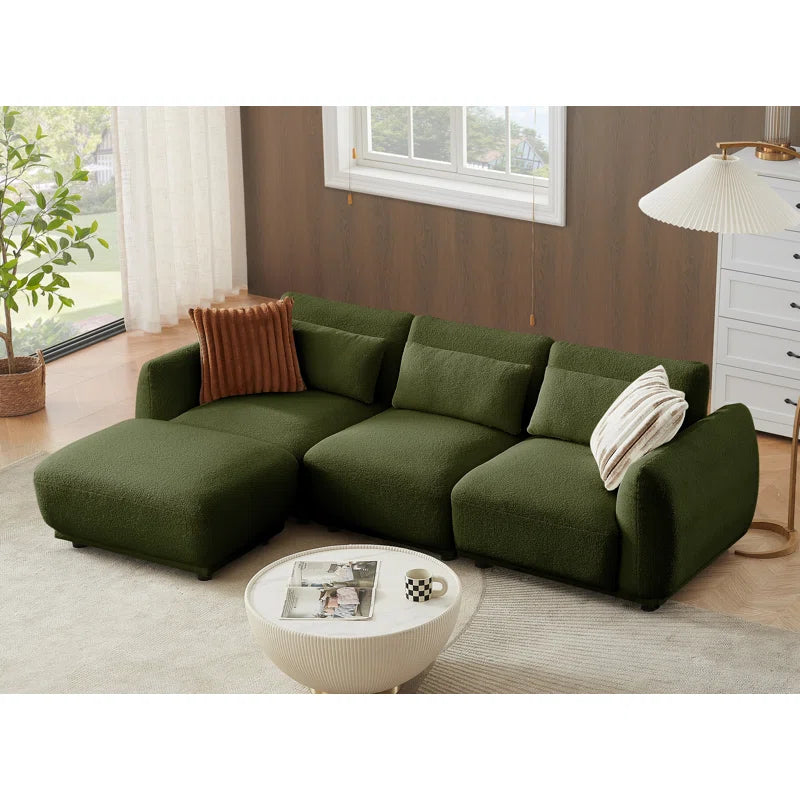 4 - Piece Upholstered Sectional