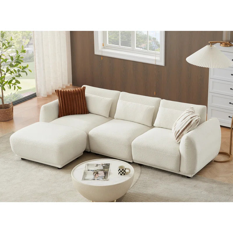 4 - Piece Upholstered Sectional