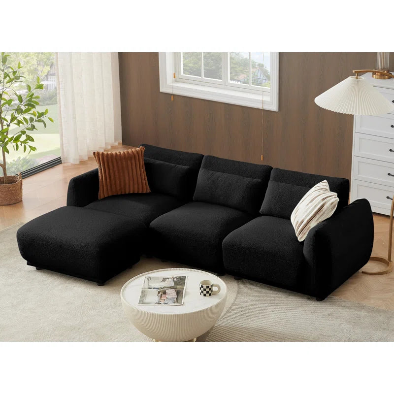 4 - Piece Upholstered Sectional