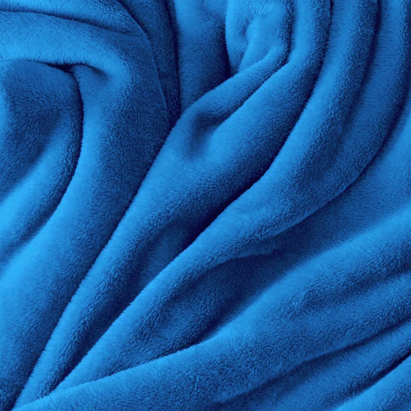 Bare Home Microplush Fleece Blanket - Fuzzy, Warm, Bed/Throw Blanket