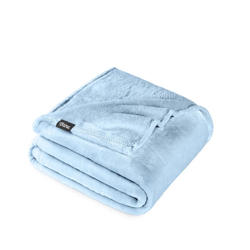 Bare Home Microplush Fleece Blanket - Fuzzy, Warm, Bed/Throw Blanket