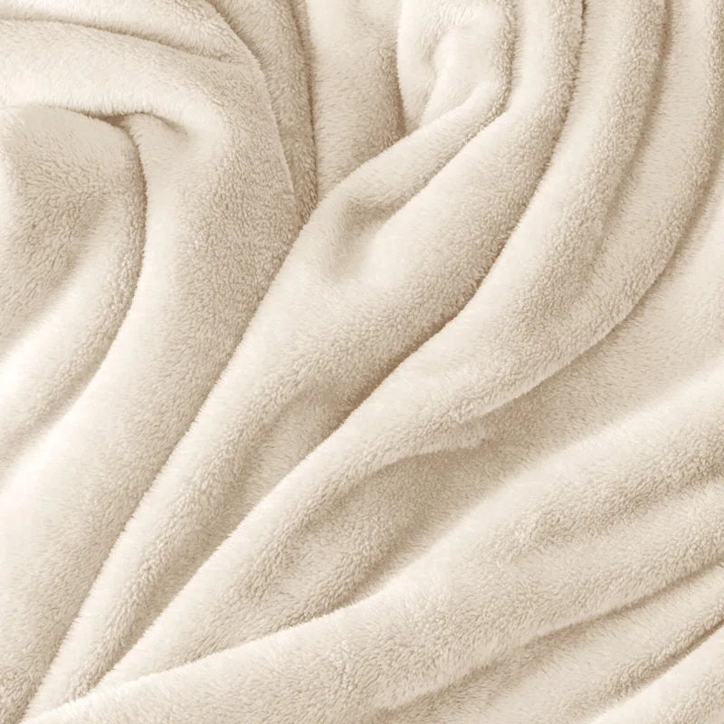 Bare Home Microplush Fleece Blanket - Fuzzy, Warm, Bed/Throw Blanket