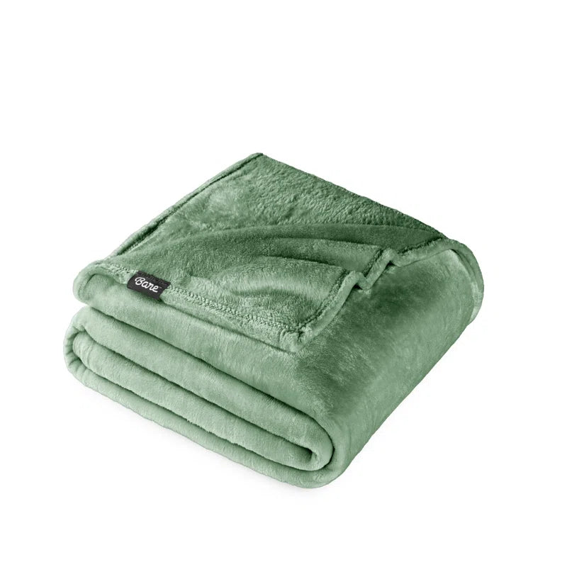 Bare Home Microplush Fleece Blanket - Fuzzy, Warm, Bed/Throw Blanket