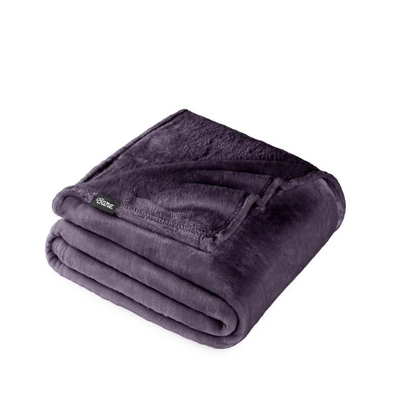Bare Home Microplush Fleece Blanket - Fuzzy, Warm, Bed/Throw Blanket