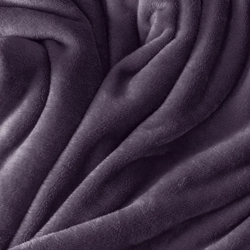 Bare Home Microplush Fleece Blanket - Fuzzy, Warm, Bed/Throw Blanket