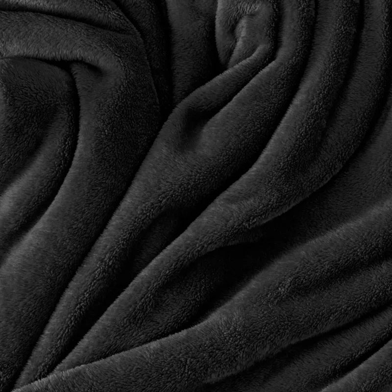 Bare Home Microplush Fleece Blanket - Fuzzy, Warm, Bed/Throw Blanket