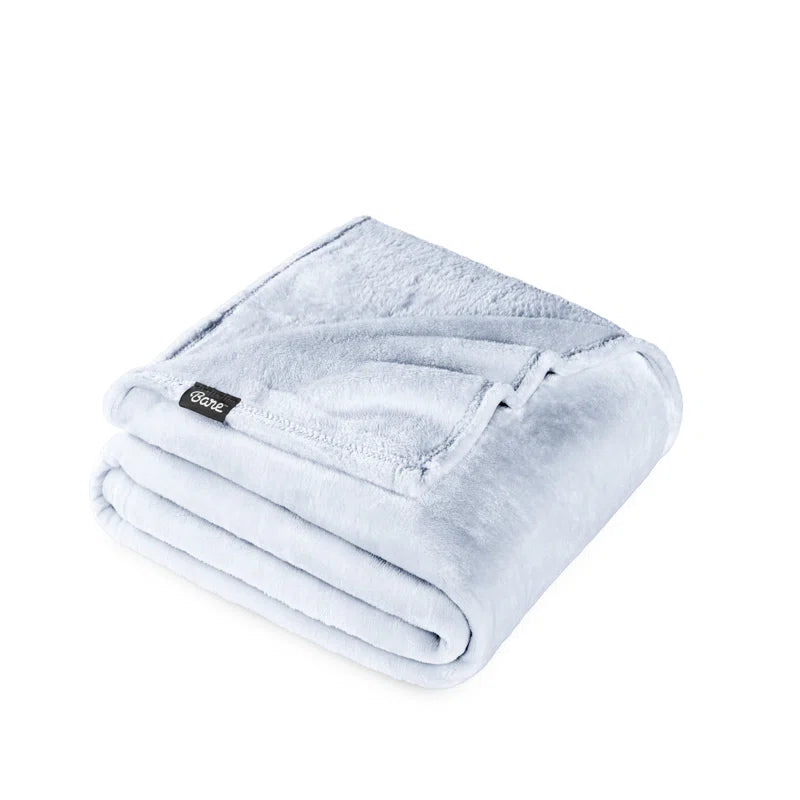 Bare Home Microplush Fleece Blanket - Fuzzy, Warm, Bed/Throw Blanket