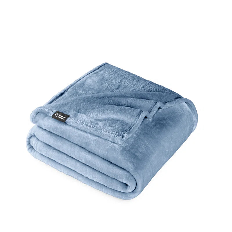 Bare Home Microplush Fleece Blanket - Fuzzy, Warm, Bed/Throw Blanket