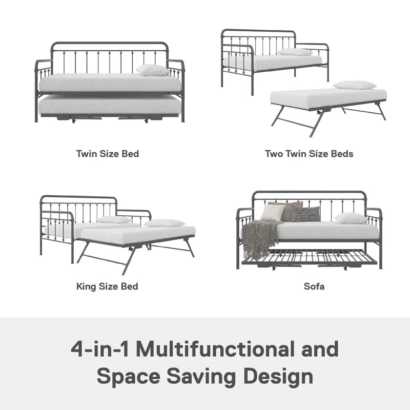Beant Daybed with Pop Up Trundle
