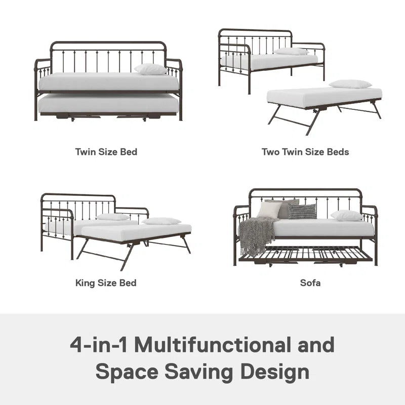 Beant Daybed with Pop Up Trundle