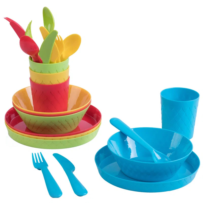 Behnke 24 Piece Dinnerware Set - Service for 4