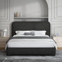 Bensu Boucle Upholstered Platform Bed