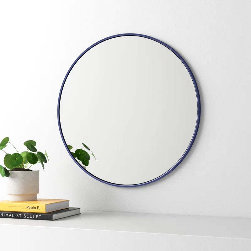 Sabine Metal Round Wall Mirror