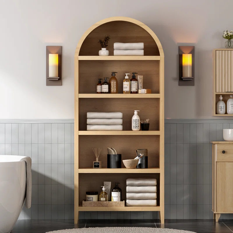 Bookcase Storage Display Cabinet With 5 Shelves