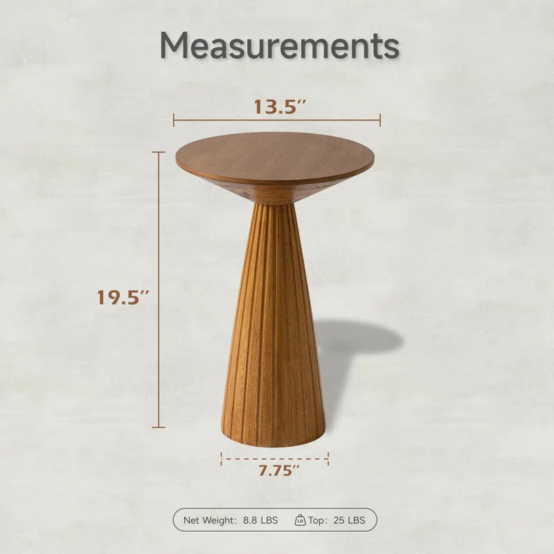 Bozovich Solid Wood End Table