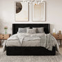 Braya Hydraulic Lift Up Storage Upholstered Platform Bed