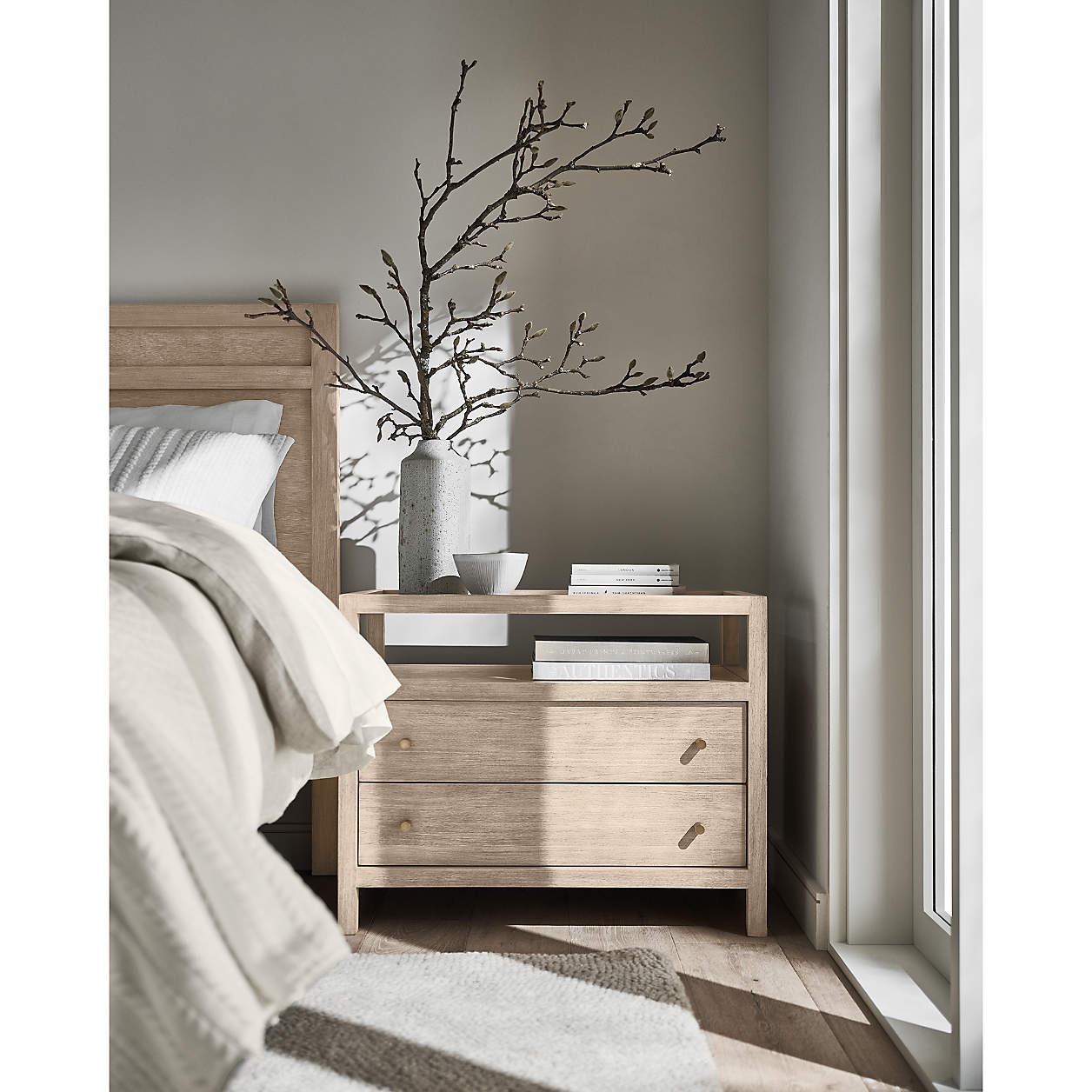 Keane Solid Nightstand