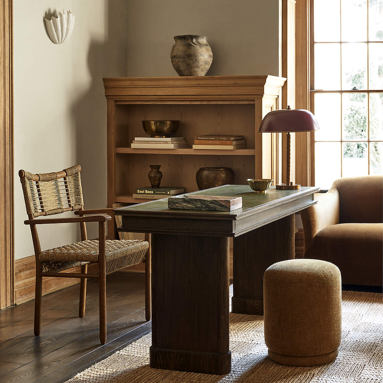 Guest Ottoman by Jake Arnold
