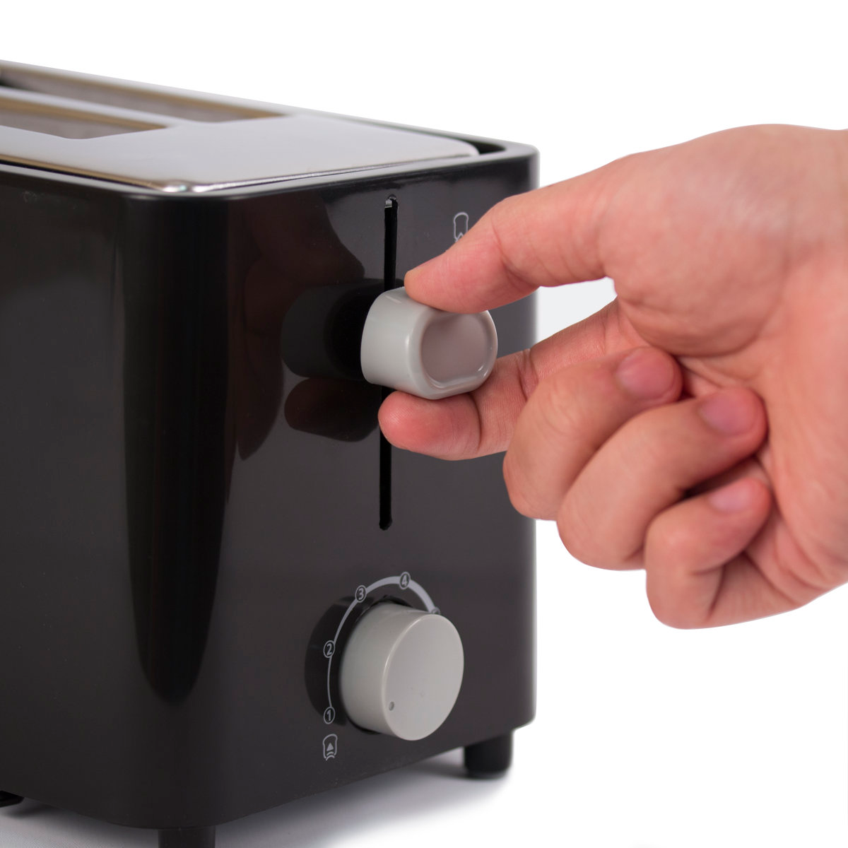 CHK Series Commercial Chef CCT2201B - 2 Slice Toaster