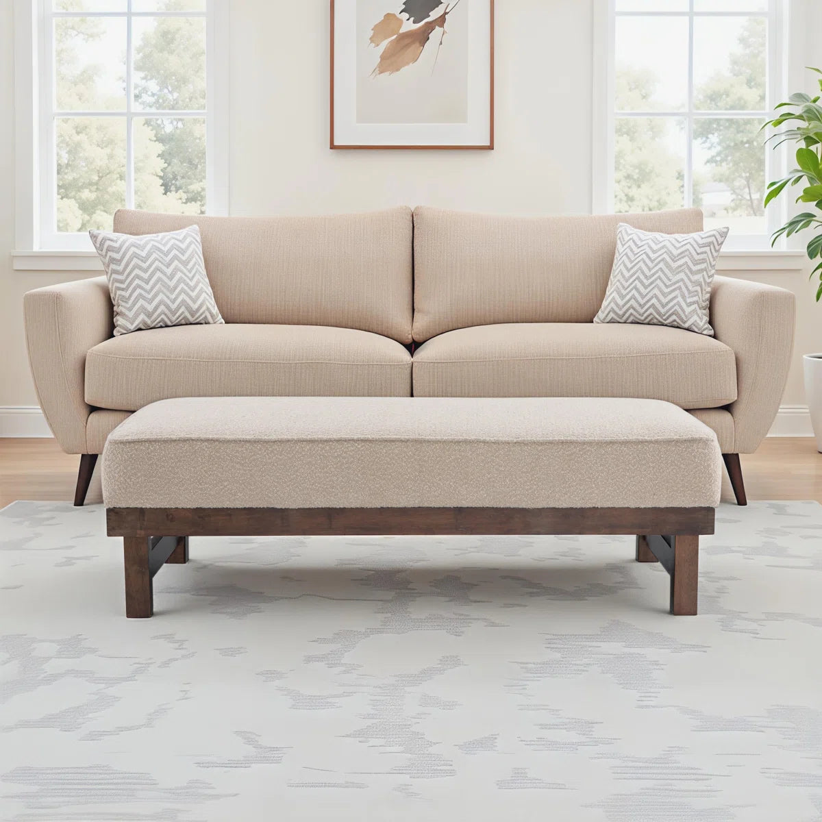 Cadell Upholstered Ottoman