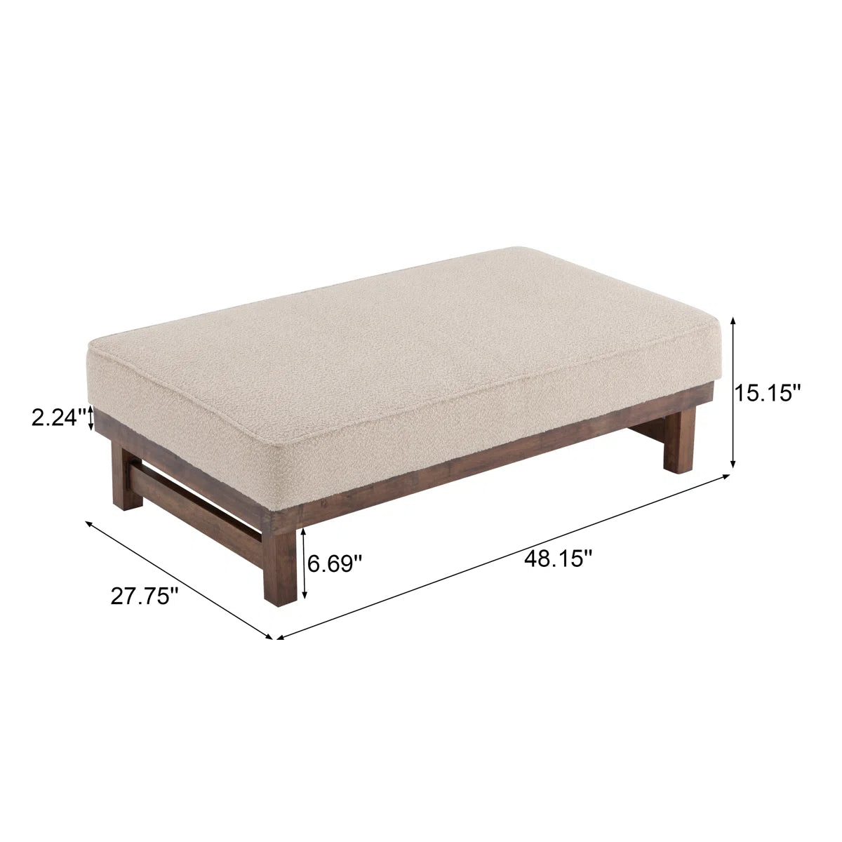 Cadell Upholstered Ottoman
