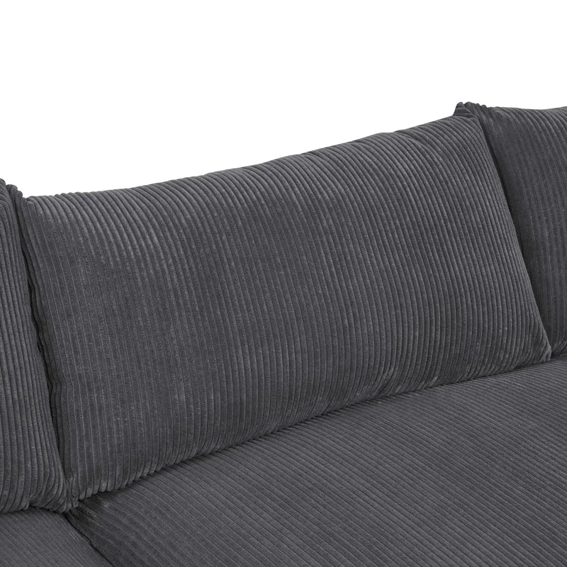 Caileigh Corduroy Sectional