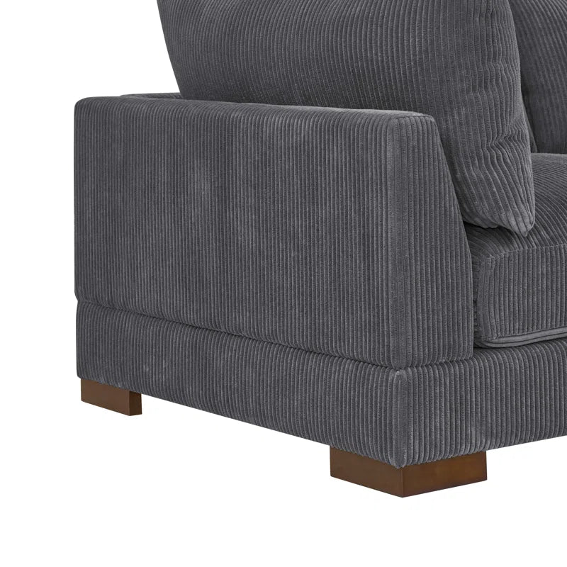 Caileigh Corduroy Sectional