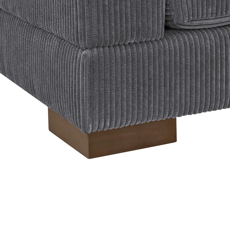 Caileigh Corduroy Sectional