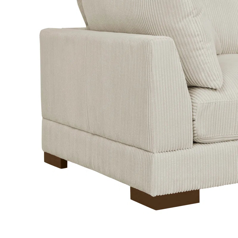 Caileigh Corduroy Sectional