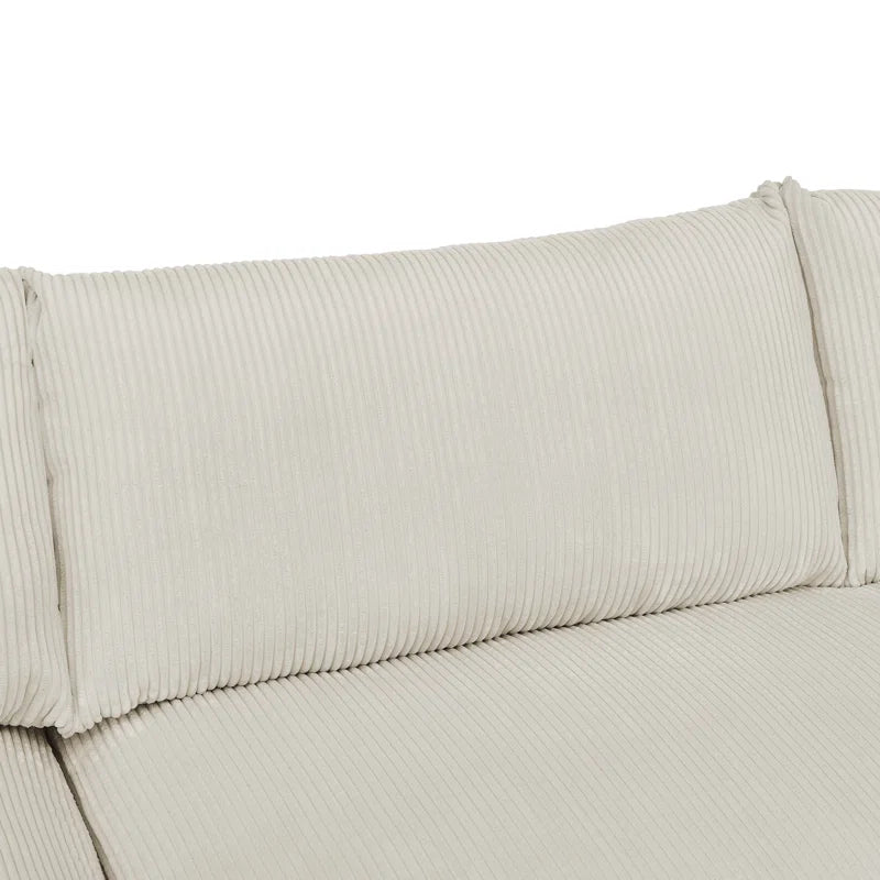 Caileigh Corduroy Sectional