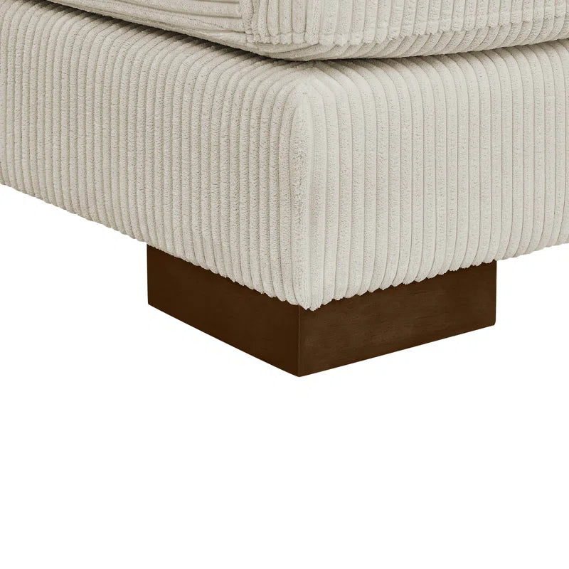 Caileigh Corduroy Sectional