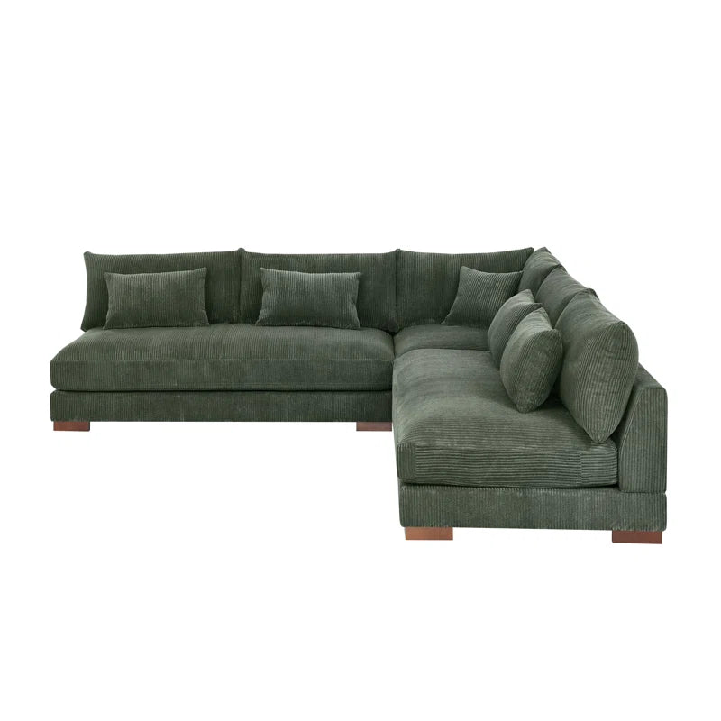 Caileigh Corduroy Sectional