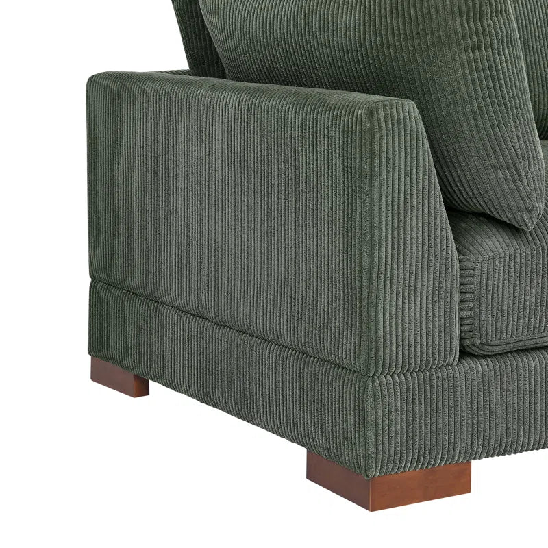 Caileigh Corduroy Sectional