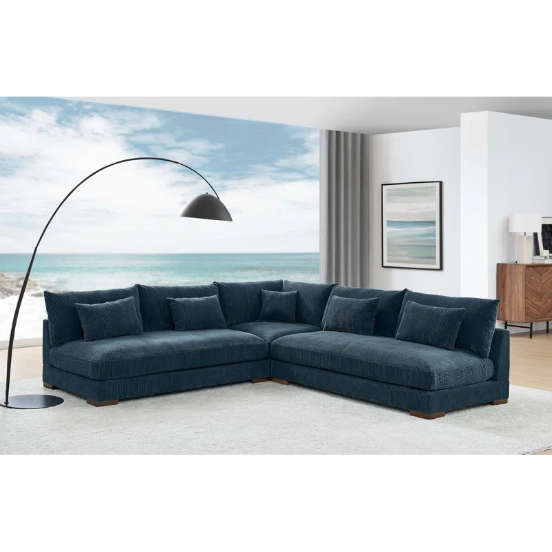Caileigh Corduroy Sectional