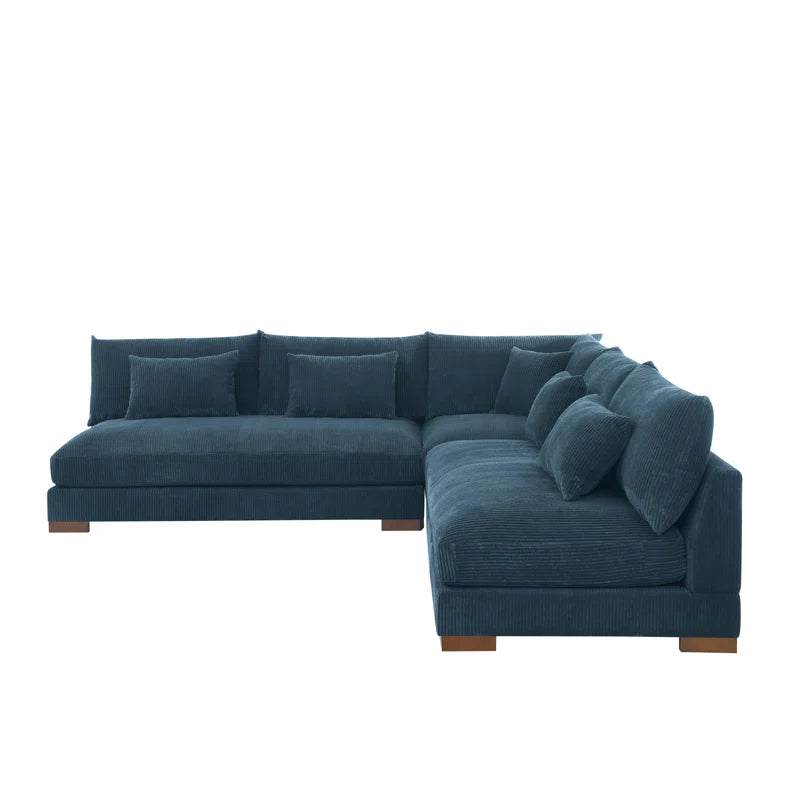 Caileigh Corduroy Sectional