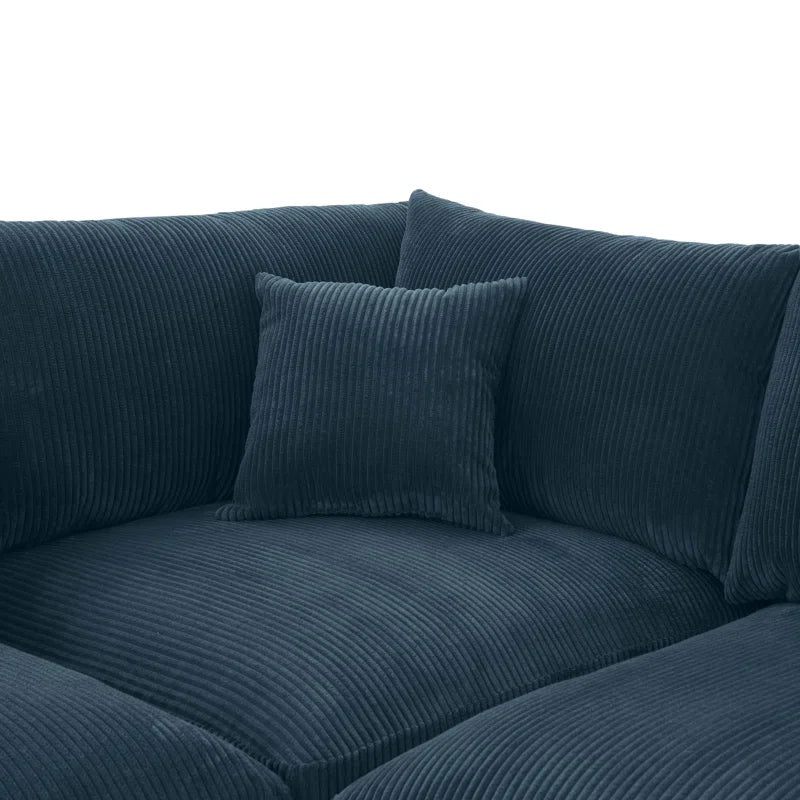 Caileigh Corduroy Sectional