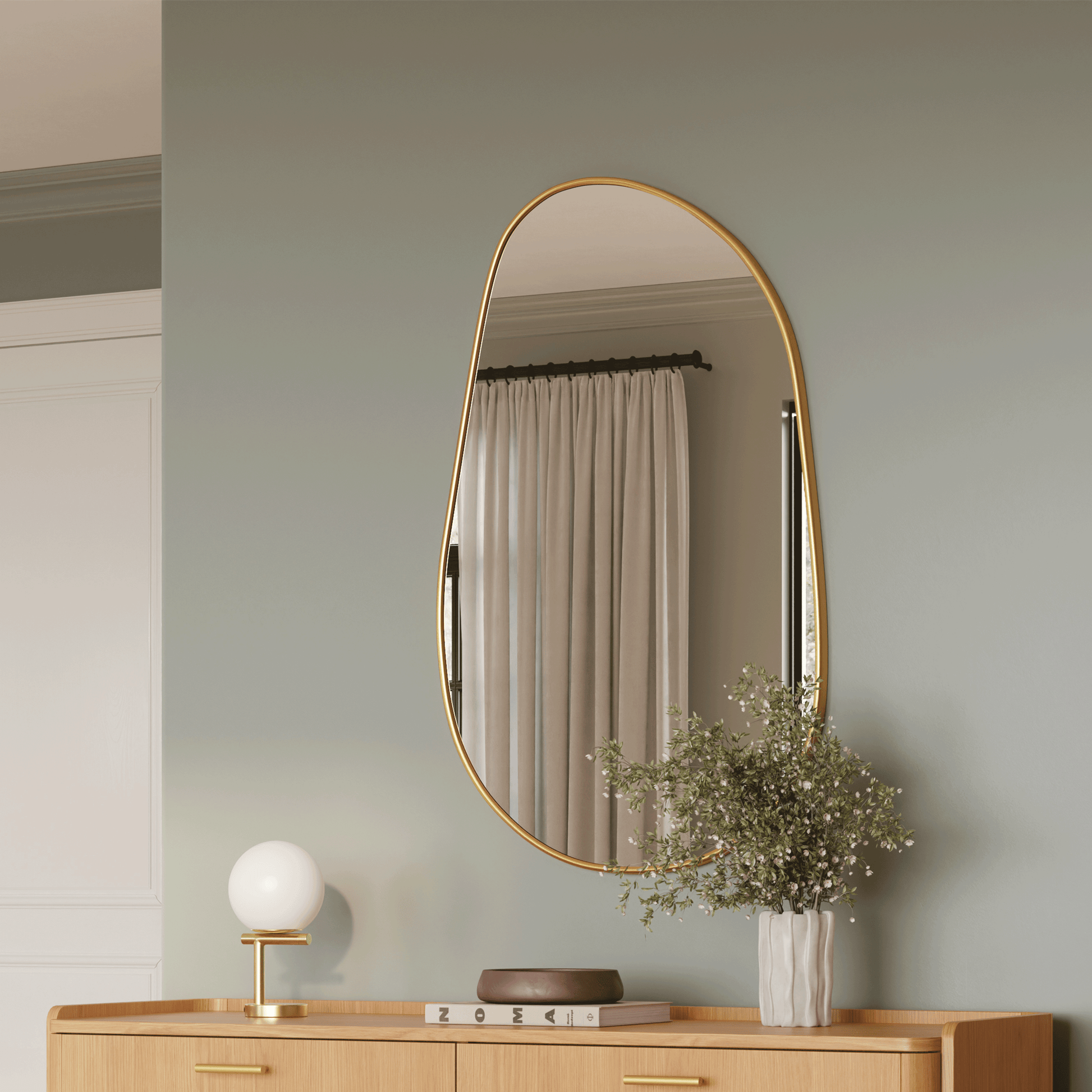Calvet Wall Mirror