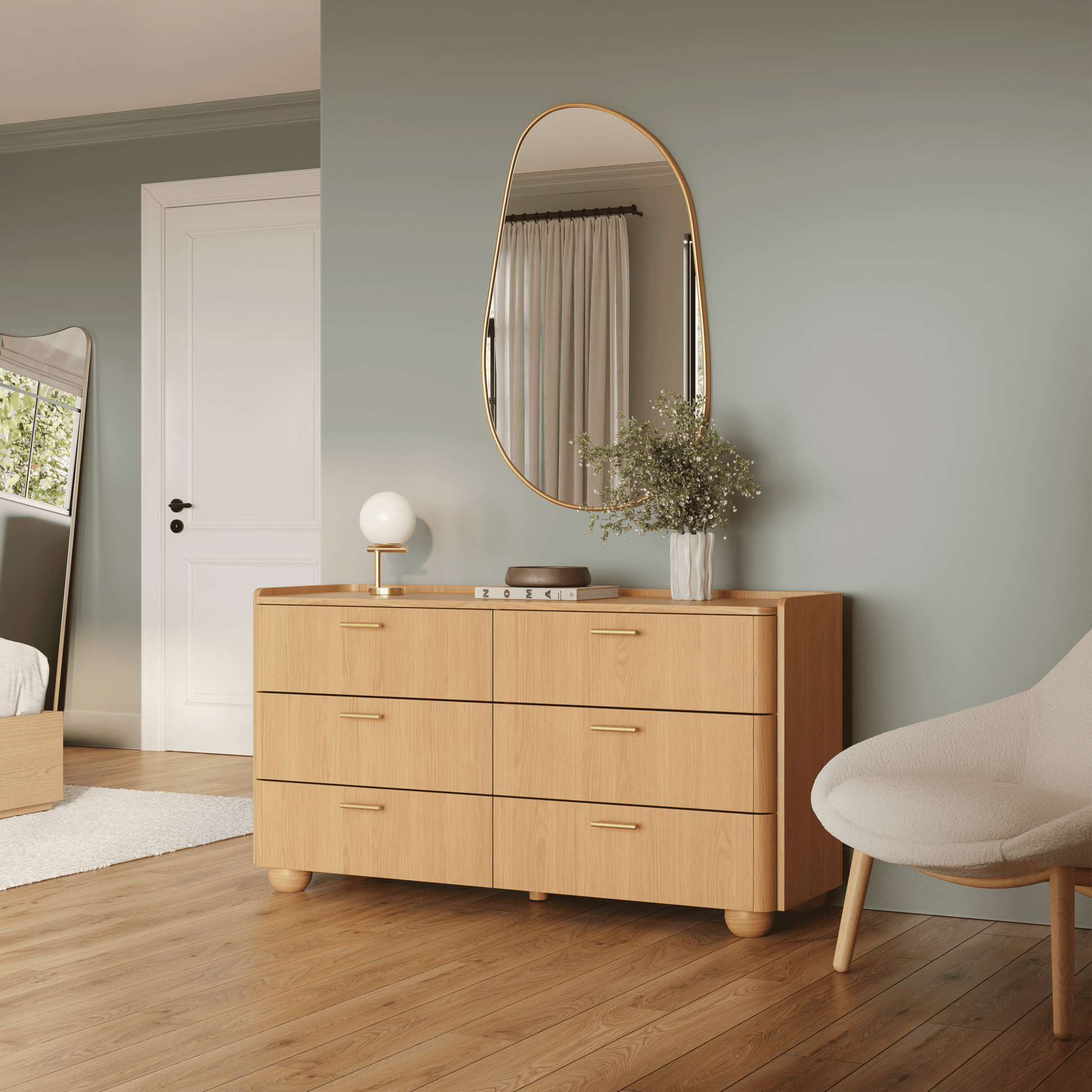 Calvet Wall Mirror